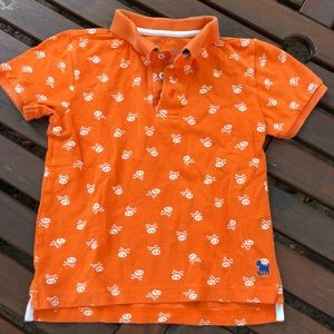 Boden polo shirt w skull and crossbones
